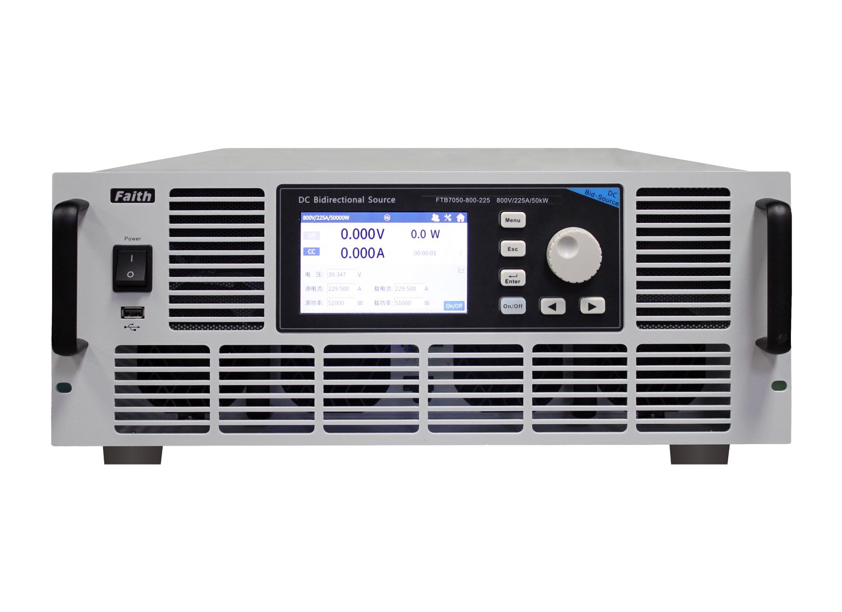 FTB7000系列寬范圍大功率雙向可編程直流電源(0～±300kW)